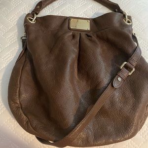 Marc by Marc Jacobs Brown Leather Classic Q Hillier Hobo
